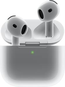 Apple AirPods 4  AirPods Bluetooth® (1075101) Stereo White  Charging case, Sweat-resistant