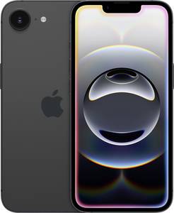 Apple iPhone 16e Black 128 GB 15.5 cm (6.1 inch)