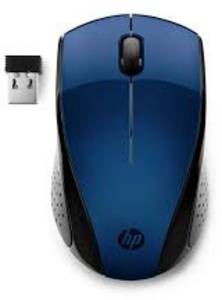 HP 220  Mouse Radio   Optical Blue 3 Buttons 1300 dpi Built-in scroll wheel