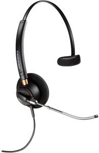 Plantronics HW510V EncorePro Phone  On-ear headset Corded (1075100) Mono  Noise cancelling