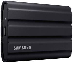 Samsung Portable T7 Shield 1 TB External SSD hard drive USB A (USB 3.2 2nd gen) Black  MU-PE1T0S/EU