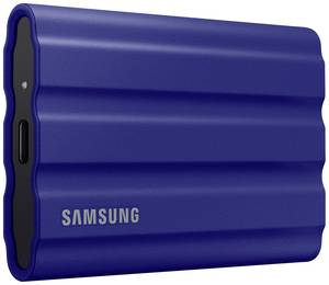 Samsung Portable T7 Shield 2 TB External SSD hard drive USB A (USB 3.2 2nd gen) Blue  MU-PE2T0R/EU