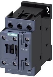 Siemens 3RT2026-1AP00 Contactor  3 makers 11 kW 230 V AC 25 A + auxiliary contact   1 pc(s)