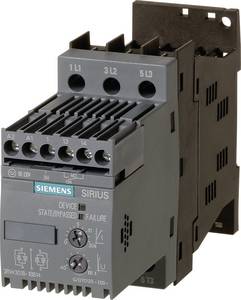 Siemens 3RW3018-1BB14 3RW30181BB14 Soft starter Motor power at 400 V 7.5 kW Motor power at 230 V 4 kW 400 V AC Nominal current 17.6 A