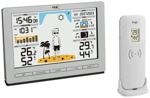 TFA Dostmann Funk-Wetterstation METEO JACK 35.1097.54 Wireless digital weather station Forecasts for 12 to 24 hours Max. number of sensors 3